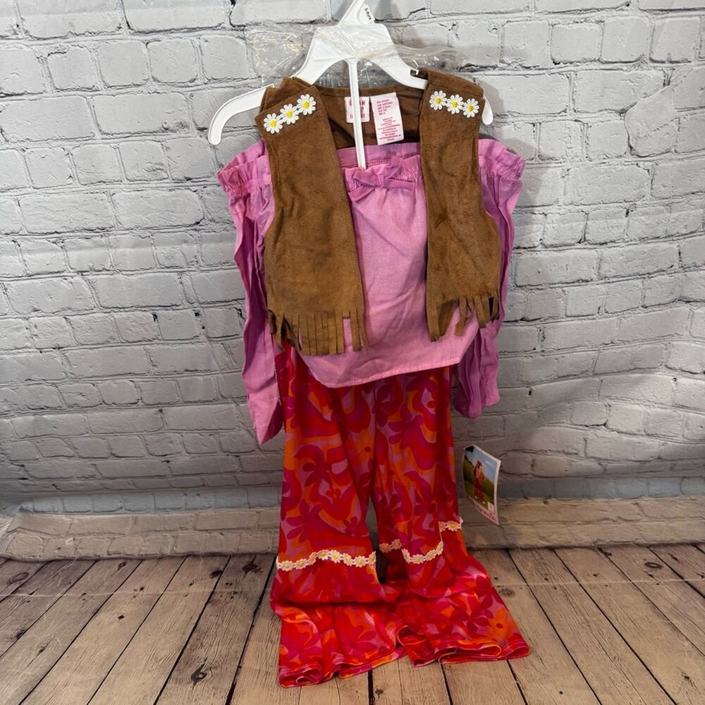 Dream Play Imagine Girls’ Hippie Halloween Costume
